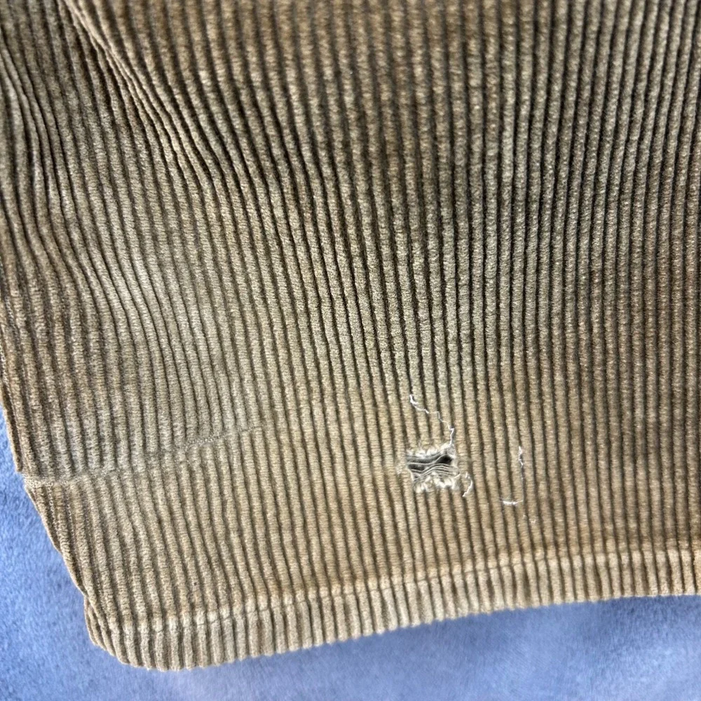 VTG Polo Ralph Lauren Corduroy Pants Mens 33x31 Brown Pleated Made in USA